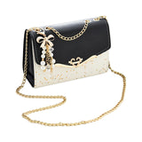 Snappsy Chain Belt Bag Lady Shopping Bag Purse Women Handbag Vacation Evening Clutch