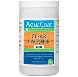 Aqua Coat Clear Lacquer in Gloss Finish - Self-Cross-Linking, Premium Water-Based for Wood & Plastic - Fast-Drying, Non-Yellowin