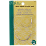 Dritz 3050 Quilters Curved Hand Needles, 2Inch & 21/2Inch, Nickel (4Count)