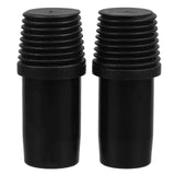 STOBAZA Threaded Broom Handle Adapter German Thread Extension Pole Connector 2.20X0.82X0.82 in Replacement Tip for Mop Pole Push