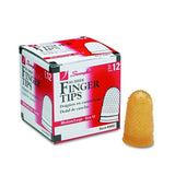 Swingline Rubber Finger Tips, Size 11-1/2, Medium, 12/Box, 144 Pack (S7054035CS)