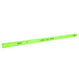 Mayes 10744 Polystyrene Level Ruler 48, Precision Measuring and Leveling Tool, Plumb and Level Vials with SAE and Center-Finding