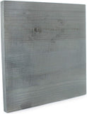 Cornucopia Blank Wood Plaques (2Pack), Gray Washed Fir Wooden Sign for DIY Crafts 12x12 Inch