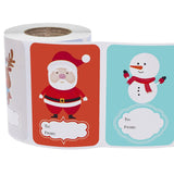 Calandis 250 Pieces Cartoon Christmas Stickers Envelope Stickers Holiday Decoration | Scrapbooking Stickers | Scrapbooking Embel