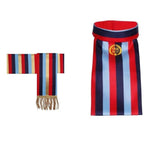 Ncc Uniform Neck Scarf + Kamarband + Jhallar Combo