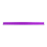 Alumicolor Aluminum Architect Solid Drafting Scale, 12IN, Purple