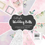 Craftangles Scrapbook Paper Pack Wedding Bells (12X12)