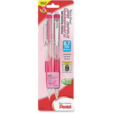 Pentel Breast Cancer Awareness Twist Erase CLICK Mechanical Pencil, (0.7mm) (PD277TBP2PBC)