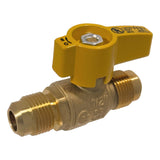 XFITTING 1/2 Inch Flare X 1/2 Inch Flare Gas Valve, 5 Pieces