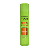 Garnier Fructis Style Sleek and Shine Anti-Humidity Hairspray, Ultra Strong Hold, Frizz Protection 8.25 Oz, 1 Count (Packaging M