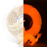 1.75mm PLA Filament Glow Red in The Dark Luminous Bright 3D Printer Filament, 1kg (2.2lbs) Spool 3D Printing PLA Rod Perfectly H