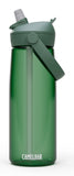 CamelBak Thrive Flip Straw Tritan Renew Water Bottle Forest Green, 25oz