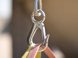 Alele Grab Hooks,Slip Hooks,304 Stainless Steel Lifting Hook Rigging Accessory,440 lbs.Work Load (Grab Hooks 0.2t)