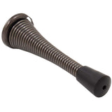 Stone Harbor Hardware Heavy-Duty Spring Door Stop, 3 Inches, Antique Nickel