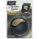 DecoArt, Silver Metallic Lustre Wax, 1Ounce, Spark, 1 Fl Oz