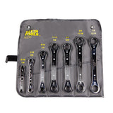 Klein Tools 68222 Ratcheting Box Wrench Set, 7Piece