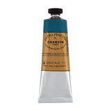 Charvin Extra Fine Professional Blue Lagoon Artist Oil Paint 60 ml - Triple-Milled for Smoothness, Rich Texture, Poppy Oil-Based