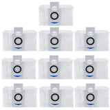 10 PCS Disposable Dust Bags for ECOVACS DEEBOT X1 OMNI DEEBOT X1 Turbo, X1 Plus, X1 Omni, T10 Robot Vacuum Cleaner Replacement A