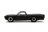 Fast & Furious Fast X 1:24 1967 Chevy El Camino Die-Cast Car, Toys For Kids And Adults,Black