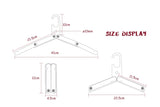 Hikeman Travel Hangers Metal Heavy Duty Folding Hangers for Wet Clothes Portable Space Saving Travel Accessories for Camping Cru