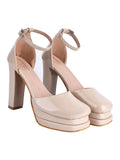 Shoetopia Women'S Sandal (4 Uk) /Cream,Cream,4,B0CQLLYNV5