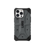 Urban Armor Gear UAG Pathfinder Rugged Lightweight Slim Shockproof Protective Case/Cover Designed for iPhone 13 Pro (6.1-Inch) (2021), Wireless Charging Compatible - Silver