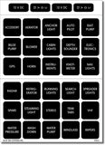 Label KIT DC H2O Panel SQ BLK V1