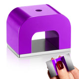 Gulfmew Horseshoe Alnico U Shaped Magnet, 30 lb Pull, Purple, Rectangular, Utility Magnet(1 Pcs)