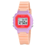 Skmei Unisex Kids Red Dial Digital Watch (2326, Pink)