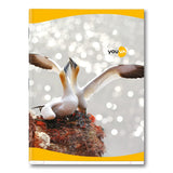 Navneet Youva | Soft Bound Note Book for Students| Jumbo Size 18 cm x 24 cm | Unruled | 172 Pages | Pack of 6