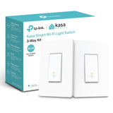 Kasa Smart 3 Way Switch HS210 KIT, Needs Neutral Wire, 2.4GHz Wi-Fi Light Switch works with Alexa and Google Home, UL Certified,