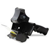 Universal UNV88000 3 in. Core 2 in. x 110 yds. Handheld Box Sealing Tape Dispenser Black