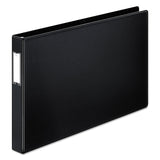 Cardinal 12112 DRing Reference Binder, HVYDuty, 1Inch Cap.,11Inch x17Inch, BK