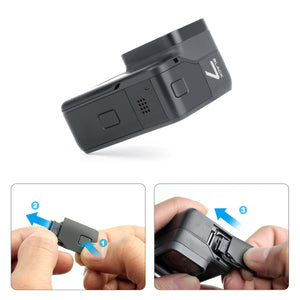 SOONSUN Replacement Side Door for GoPro Hero 7 Black USB-C Charging Port Cover Repair Part Action Camera Accessories
