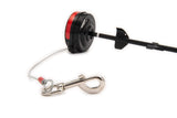 Lixit Bracket Mount And Stake Retractable Leash Tie Outs For Dogs (Stake, Large)