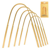 5 Pack Bamboo Tongue Cleaner Natural & EcoFriendly Tongue Scraper BpaFree, Biodegradable Fresher Breath & Oral Hygiene 
