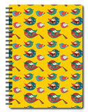 A6 Size Ruled Pages Graphic Diary 83