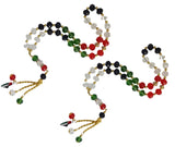 2 Pack Palestine Flag Beads Large Glass Tasbeeh Misbaha Rosary Palestine Map Al Aqsa Quds Islamic Gifts Ramadan Eid Gifts