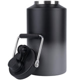 Kerilyn Insulated Gallon Jug with Handle, One Gallon, 128oz Stainless Steel, Large Double Vacuum Water Bottle for Hot & Cold Dri