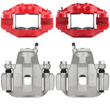 cciyu Front + Rear Brake Calipers Without Bracket 19B3277 19B3276 19-3274 19-3275 For Toyota 2007-2017 (4PCS)