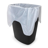 Plasticplace WHT14HVY 1216 Gallon Trash Bags 1.0 Mil White Tall Garbage Can Liners 24 x 31 (250 Count) White