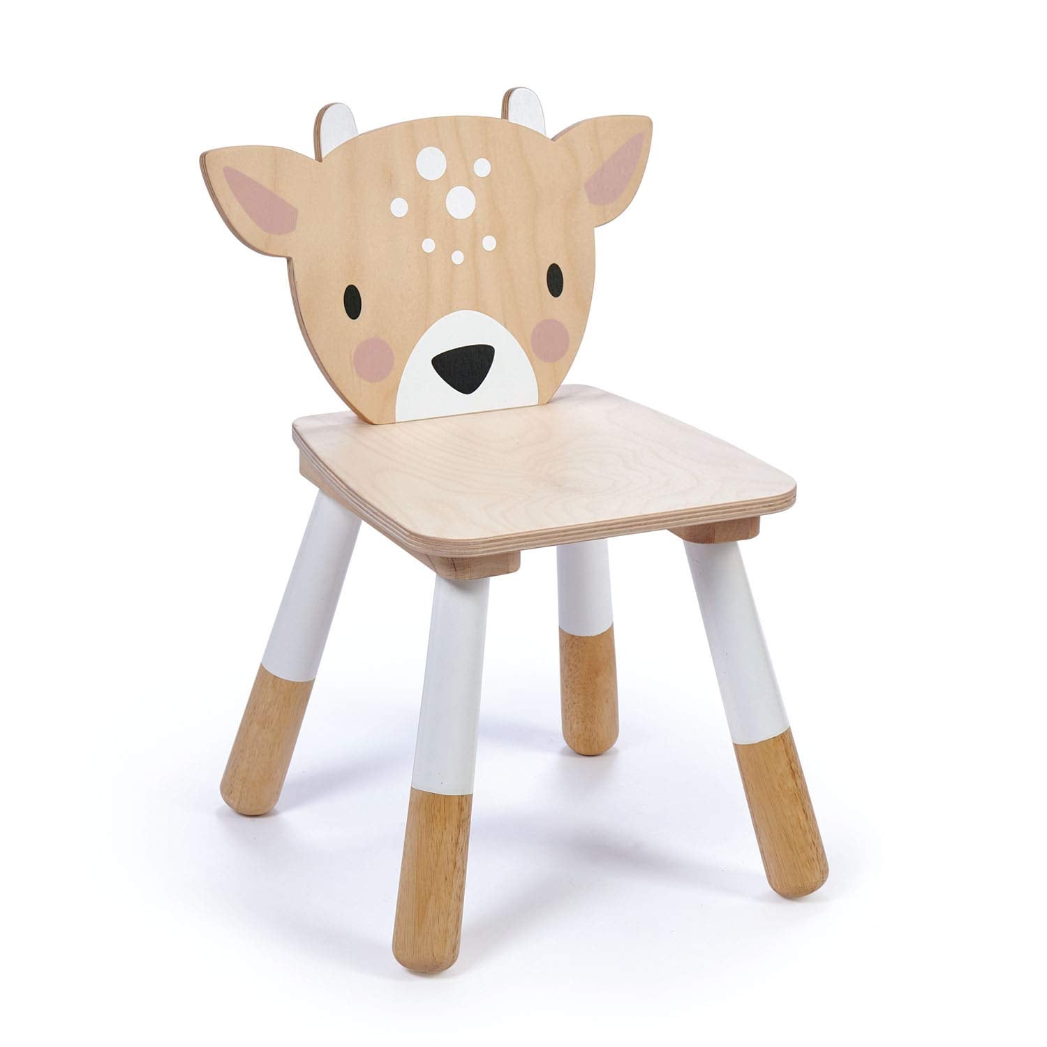 Tender Leaf Toys - Forest Table and Chairs Collections - Adorable Kids Size Art Play Game Table and Chairs - Made with Premium M