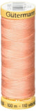 Gutermann Natural Cotton Thread 110 YardsLight Salmon