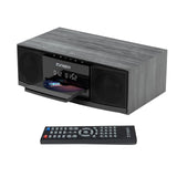 Vintage Bluetooth Stereo System for Home, THINKYA 30W RMS Micro HiFi Systems CD Player Dual 3Bass with Bluetooth Audio Strea