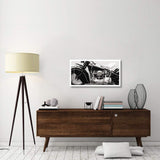 Vintage American Bike-Paper Art-38,,X20,,