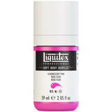 Liquitex Professional Soft Body Acrylic Paint, 59ml (2oz) Bottle, Fluorescent Pink