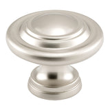 PrimeLine N 7372 BiFold Door Knob, 111/16 in. Outside Diameter, Diecast, Satin Nickel Plated (Single Pack)
