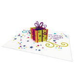 Designer Pop!, Birthday Pop-Up Greeting Card - Happy Birthday to You3D Birthday Gift Box Card for Friends, Family and Specia