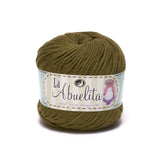 La Abuelita 100% Cotton Yarn (50grams) Ideal for Amigurumi 88 Olive