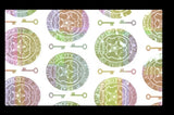 Qty: 5 | Shield and Key ID Card Hologram Overlay with Adhesive Back